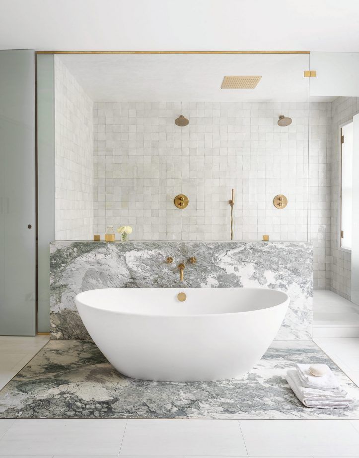 What's Trending in Bathroom Design: Polished Brass Finish