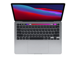 MacBook Pro 13-inch (M1, 2020) against a white background