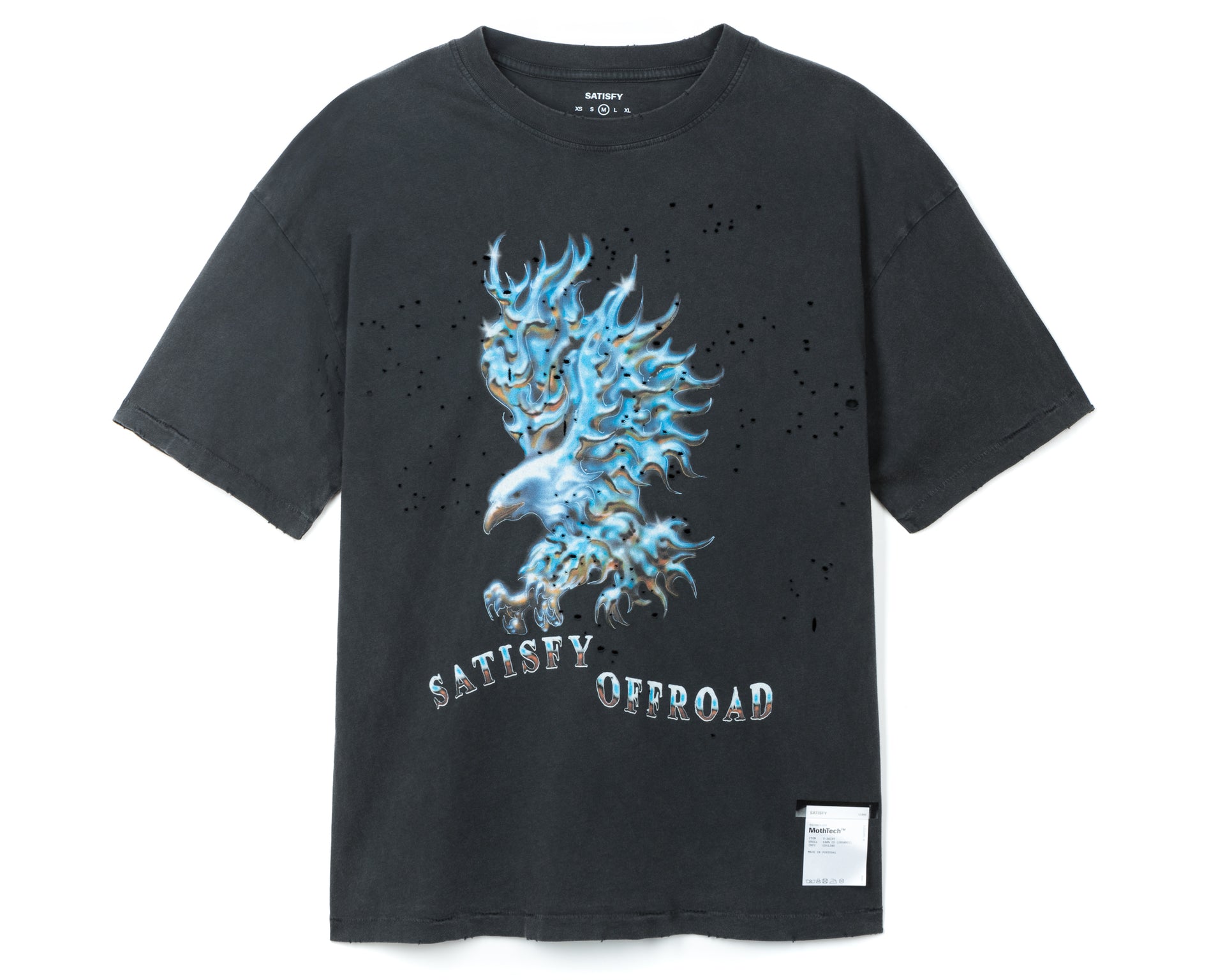 Mothtech&amp;trade; T-Shirt - Aged Black / Size 0 (xs)