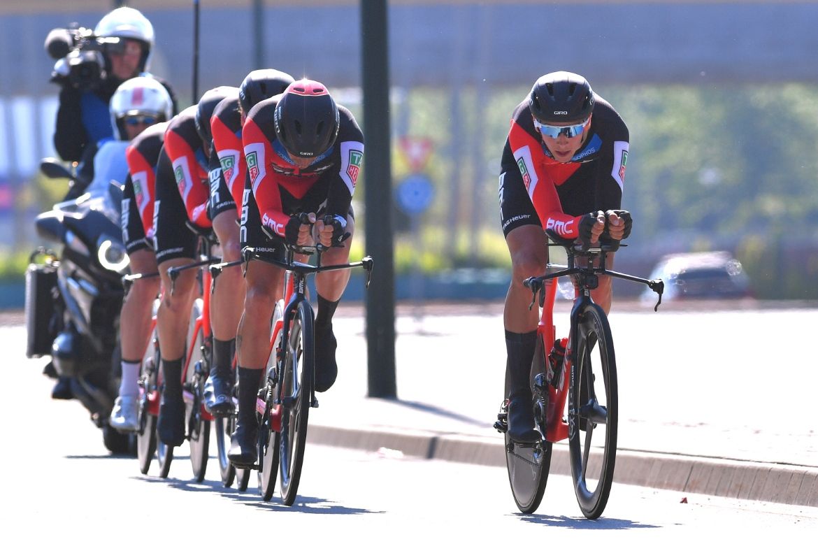 BMC nearly caught Sunweb