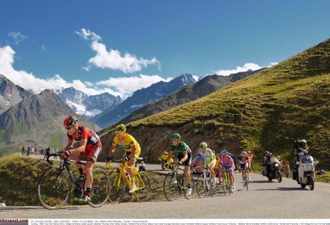 Andy Schleck may have won the stage but Cadel Evans won the Tour on stage 18 to Col du Galibier