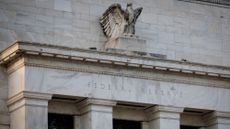 The exterior of the Federal Reserve building is seen in Washington, D.C.