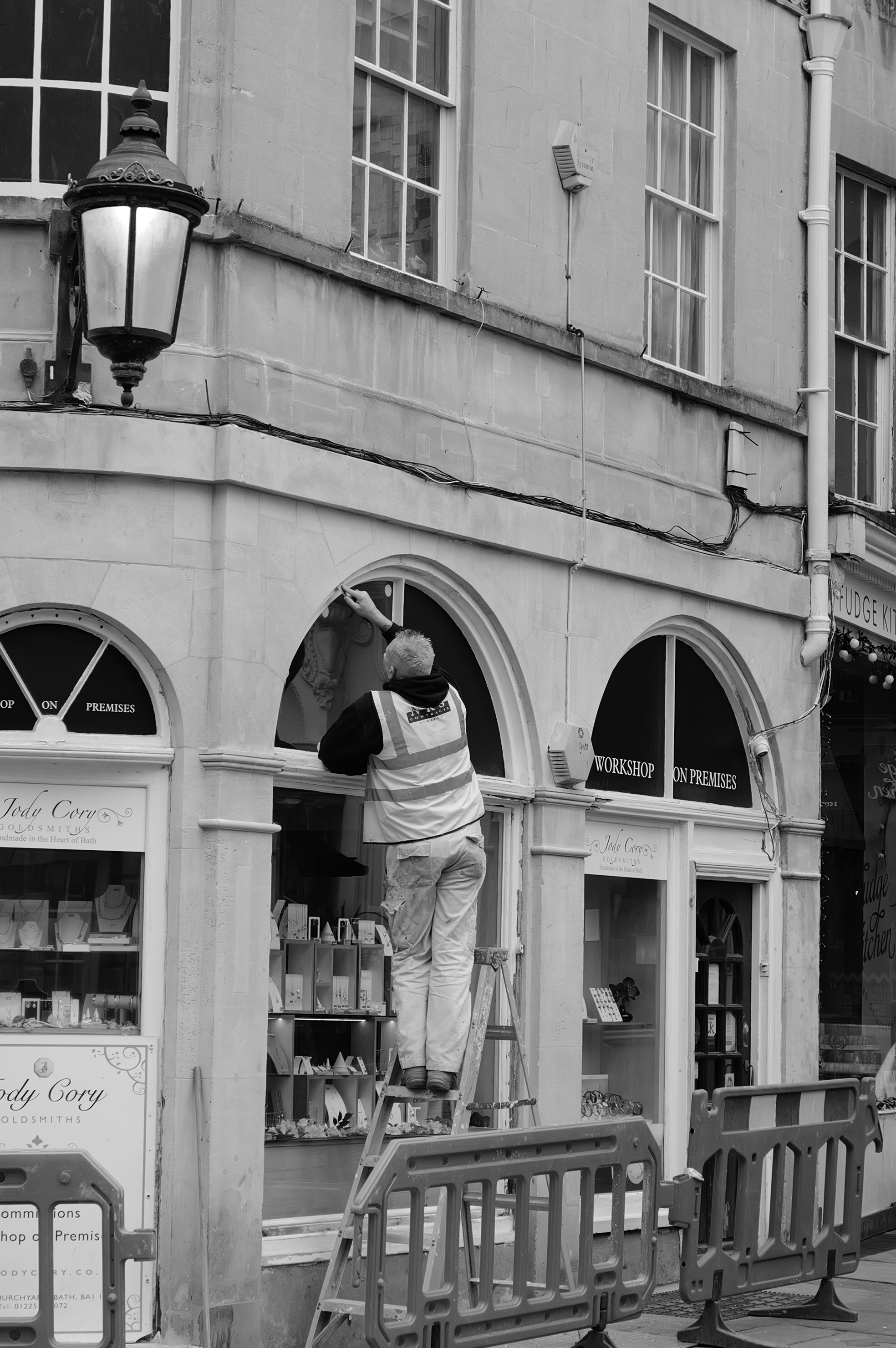 A photo taken on a Leica Q3 Monochrom black-and-white camera