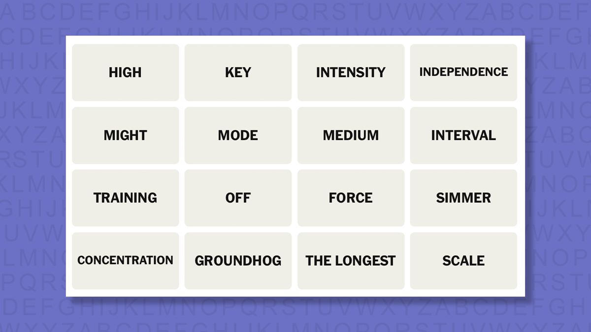 NYT Connections hints for game 1074 on a purple background