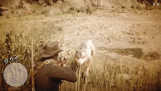 Red Dead Redemption 2 legendary animals - legendary wolf