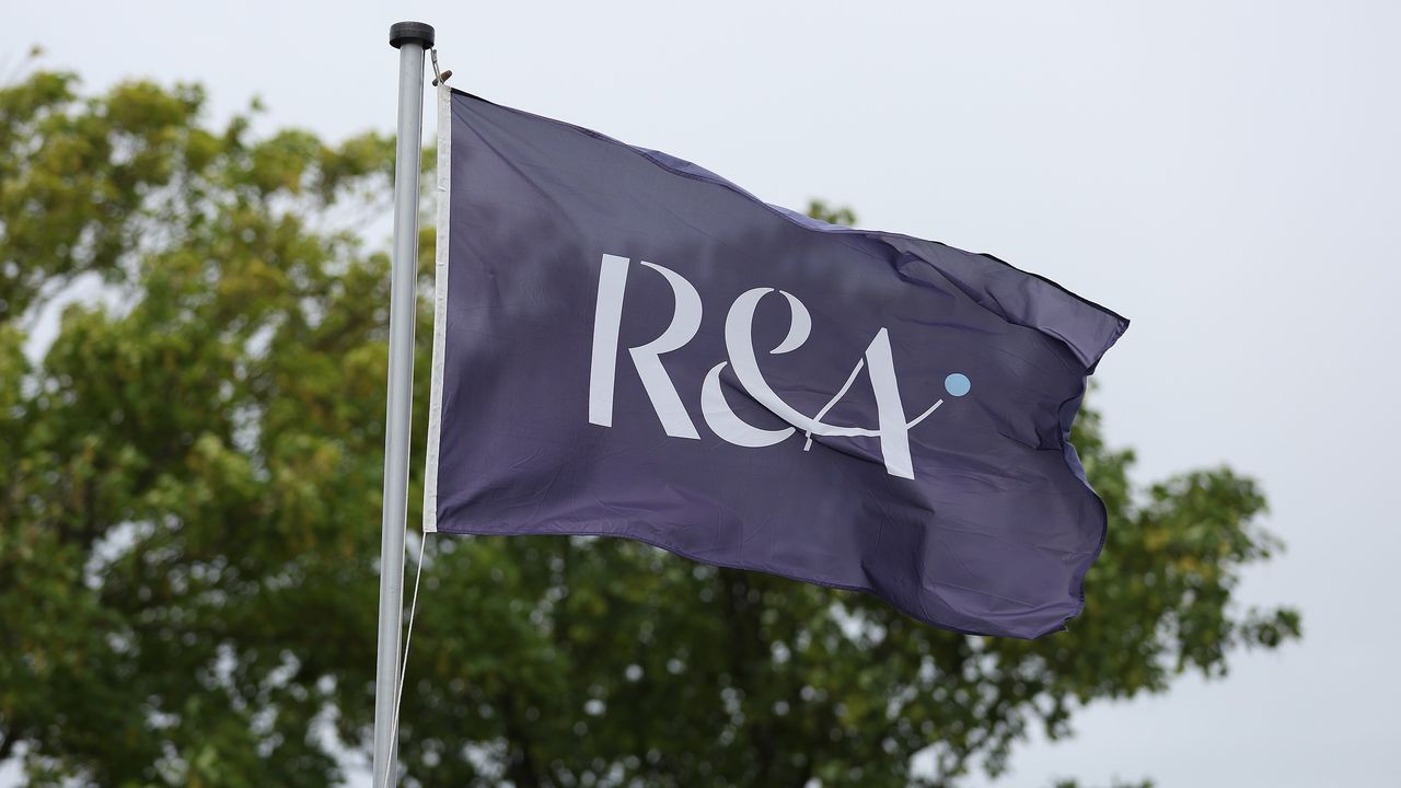 The flag of the R&amp;A