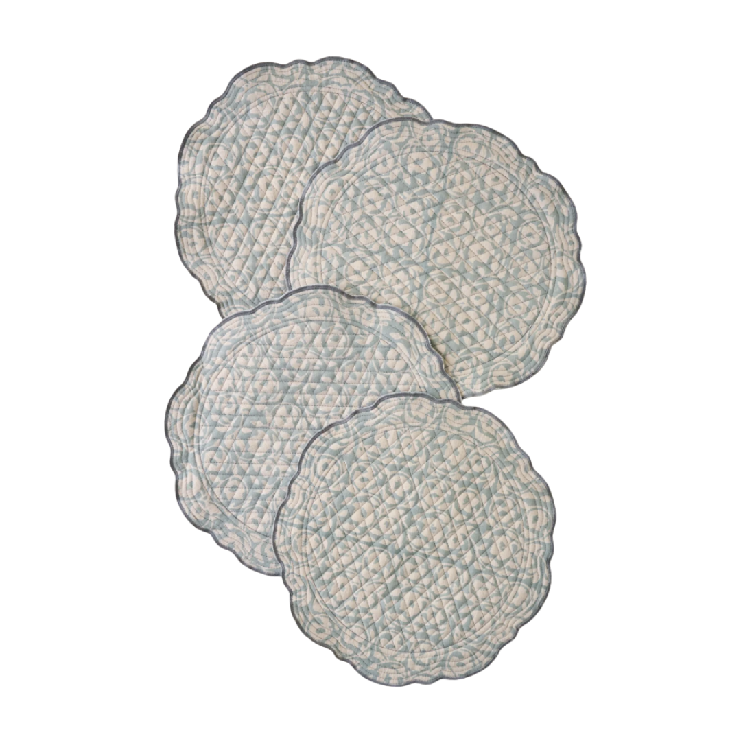 Pivione Fleurs Reversible Placemat Set of Four