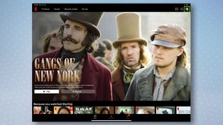 Netflix app on iPad