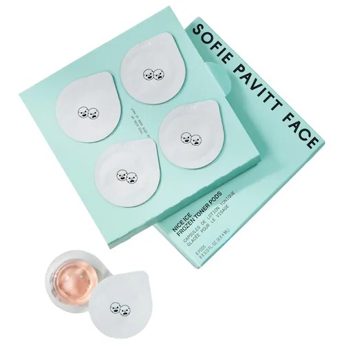 Sofie Pavitt Face, Nice Ice Frozen Cryo Rescue Treatment