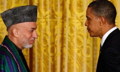 Obama met with Karzai in May 2010.