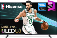 5. Hisense 65" Class U8 Series 4K UHD Google Smart TV: $1,399.99