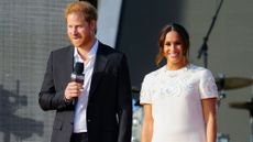 Prince Harry and Meghan Markle at Global Citizen Live