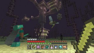 Minecraft screenshot ui