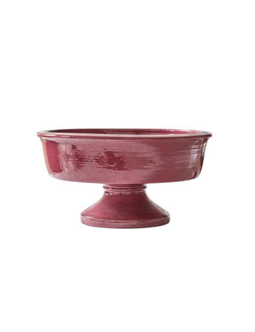 Amalia Decorative Ceramic Pedestal Bowl