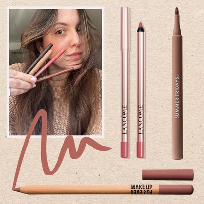 nude lip liners