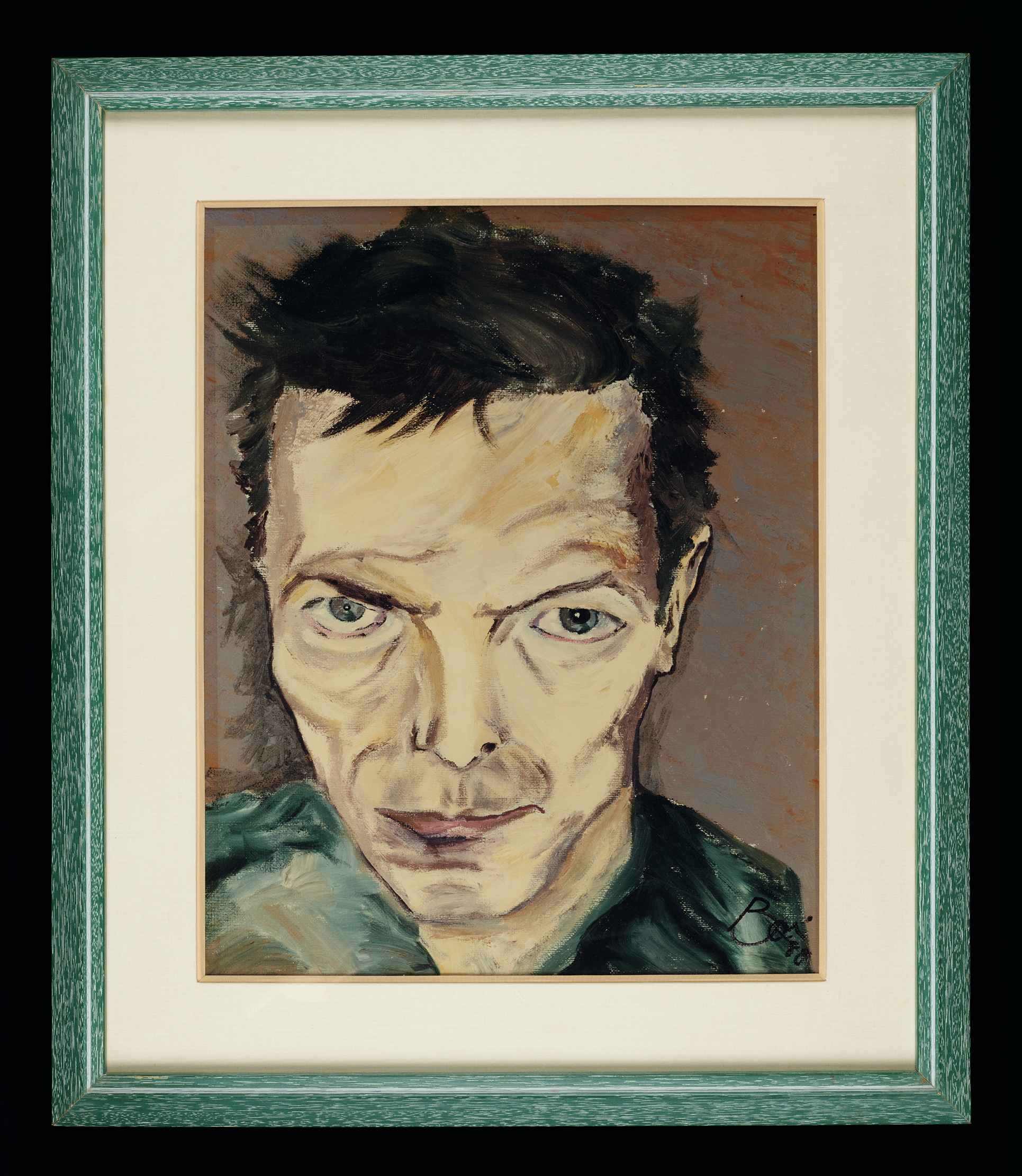 A self-portait of David Bowie, titled Mustique