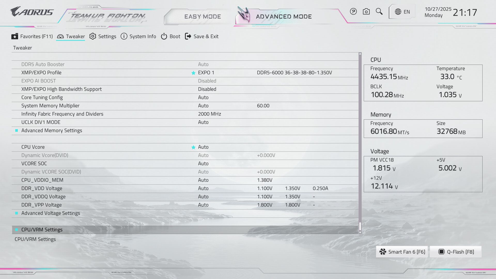 Gigabyte X870E Aorus Master X3D Ice