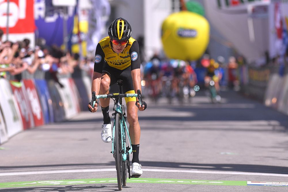 Koen Bouwman (Team LottoNL - Jumbo) finished third at stage 4 of Tour of the Alps