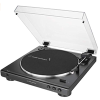 Audio-Technica AT-LP60X-BK Fully Automatic Belt-Drive Stereo Turntable: $99 at Amazon