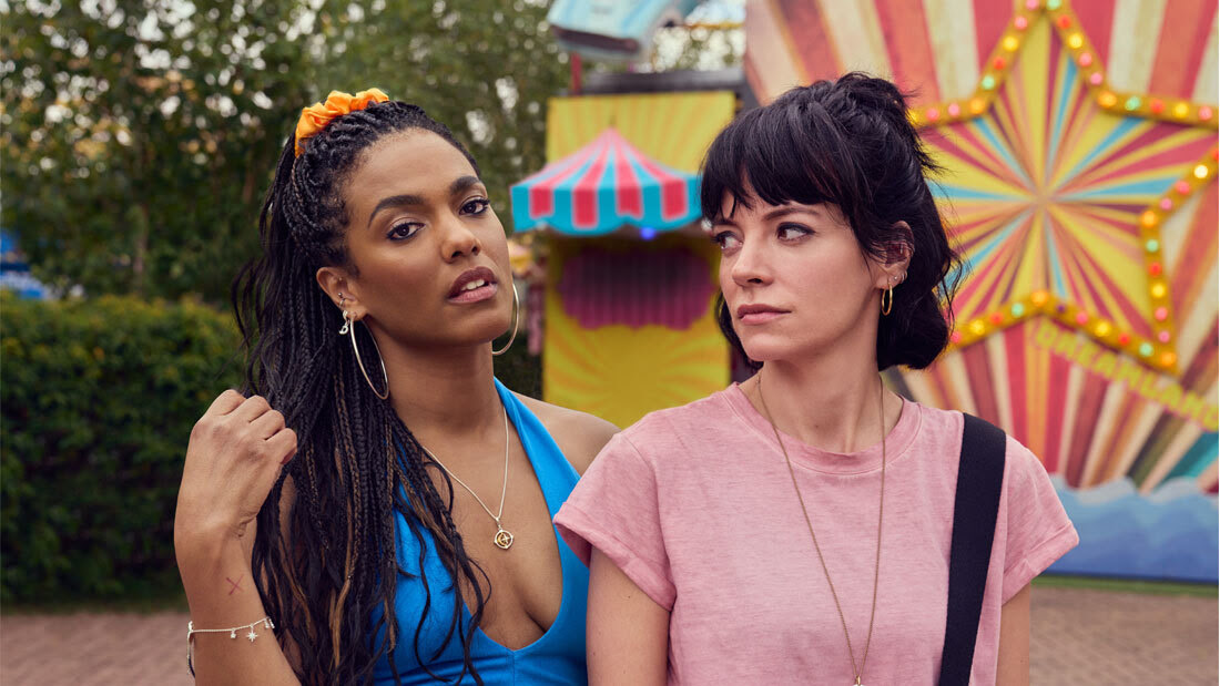 Dreamland stars Freema Agyeman and Lily Allen.