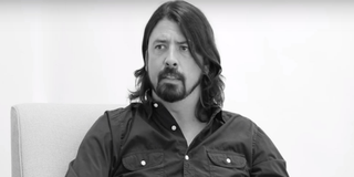 Dave Grohl Off Camera with Sam Jones
