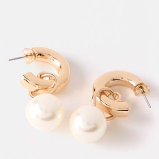 Mint Velvet gold earrings 