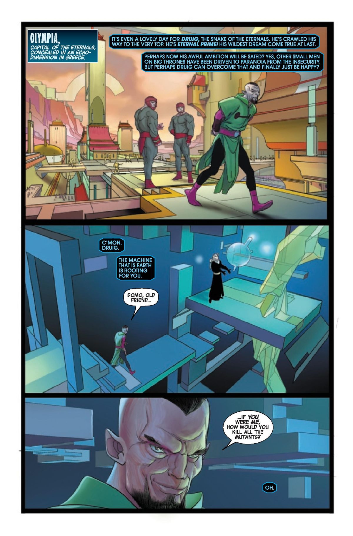 A.X.E.: Eve of Judgment #1