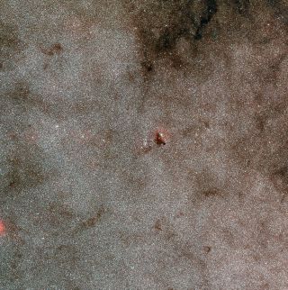 Photo of the nebula Barnard 86 by ESO telescopes