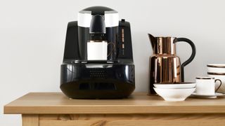 picture of coffee station in home