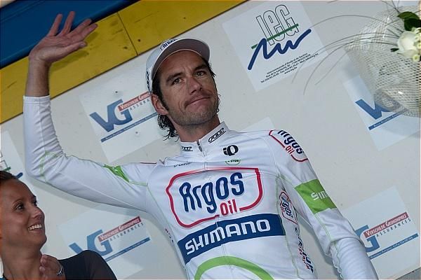 Roy Curvers (Argos-Shimano) was voted most aggressive