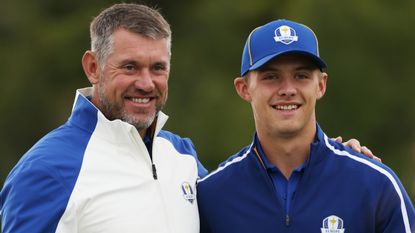 Lee and Samuel Westwood before the 2021 Ryder Cup at Whistling Straits