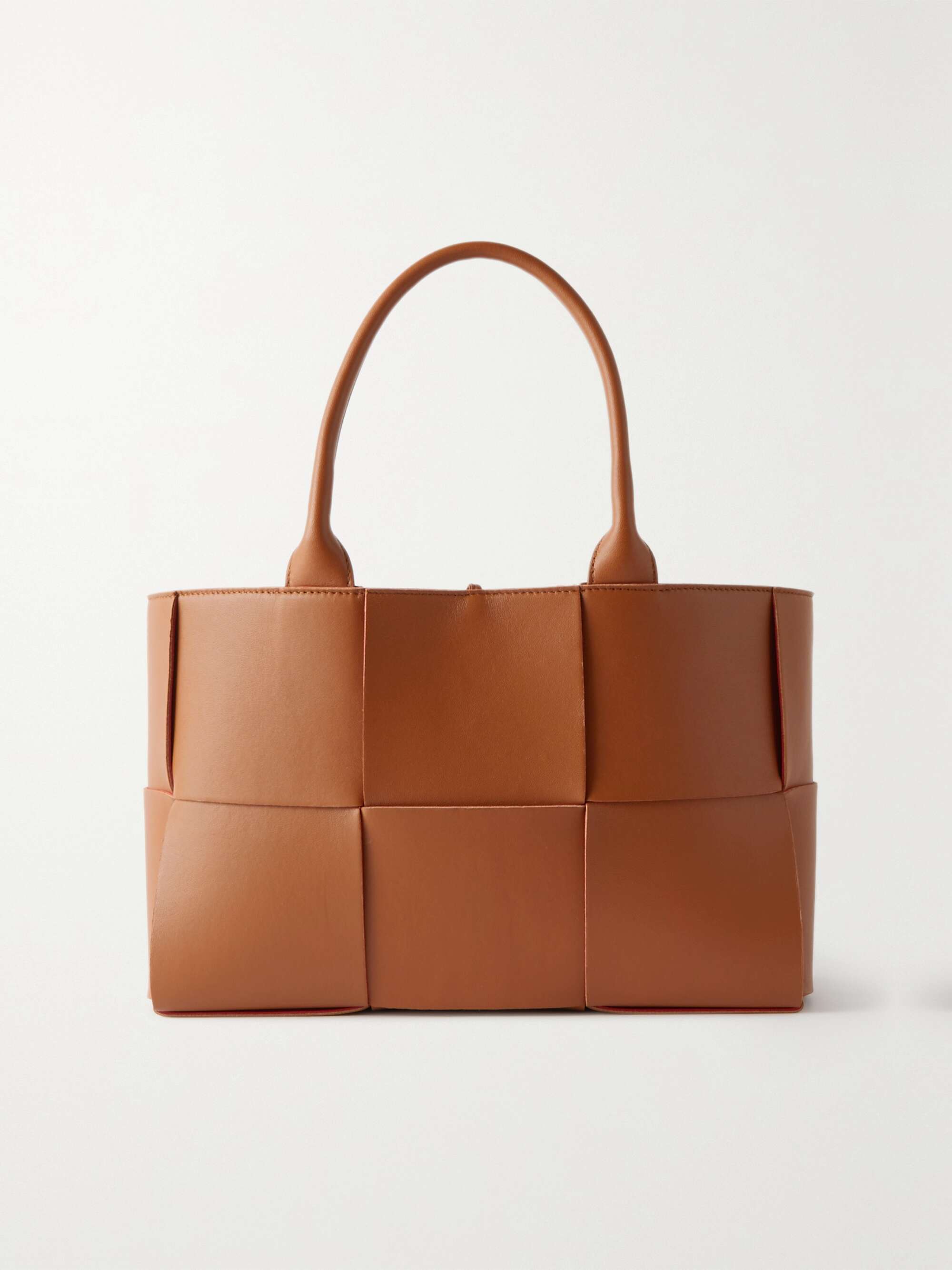 Arco Small Intrecciato Leather Tote
