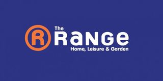 The Range logo on a dark blue background