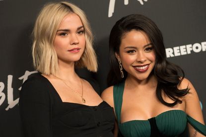 The cast and crew of Freeform's "Good Trouble" gathered at the historic Palace Theatre in Downtown Los Angeles to celebrate the premiere of the highly-anticipated series on Tuesday, January 8. "Good Trouble" premieres 