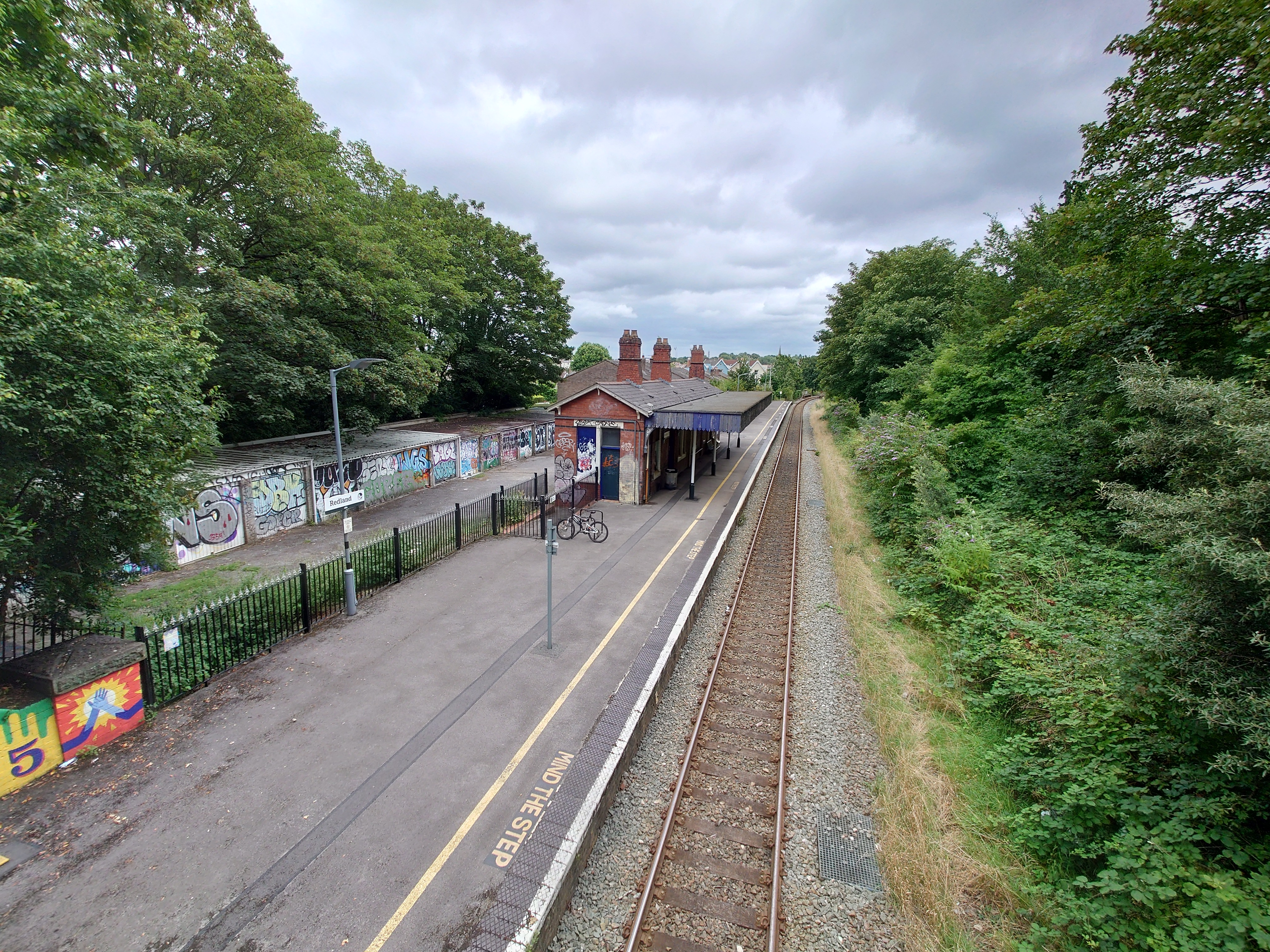 A Sony Xperia 5 III camera sample showing a train station