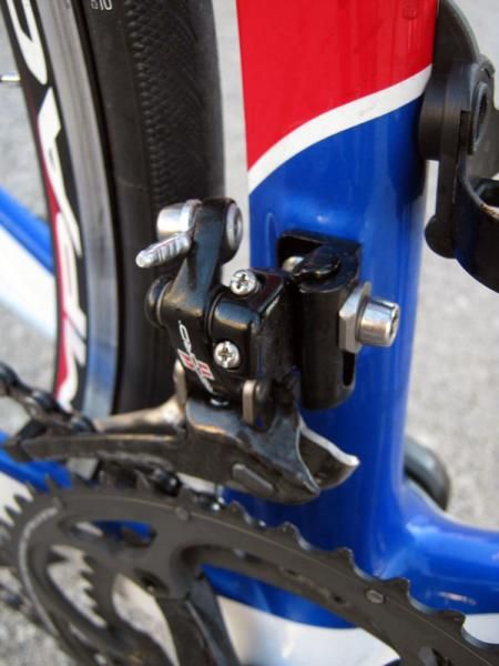 Campagnolo has fitted the latest Record 11 front derailleurs with stiffer mechanisms for faster shifts under power.