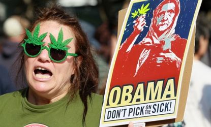 Pot advocates to Obama: "Don't pick on the sick!"