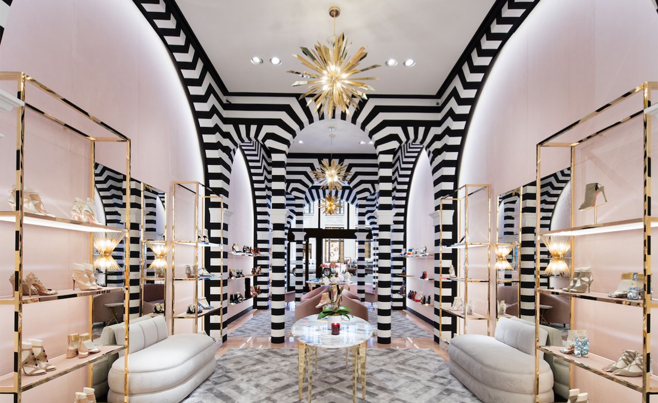 Italian luxury footwear label Aquazzura has a new home on the Upper East Side, where seductive, playful wares are on display together with exclusive offerings and made-to-order styles