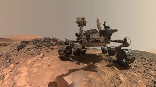 A 'selfie' taken by Nasa's Curiosity Mars rover. Credit: NASA/JPL-Caltech/MSSS