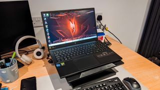 Acer Nitro V 15 on desk