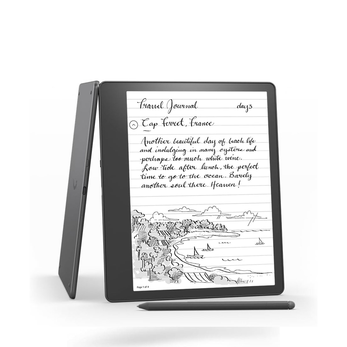Amazon Kindle Scribe on a white background