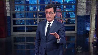 Stephen Colbert pleads for Trump fan to keep politics out of Rogue One
