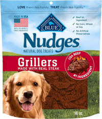Blue Buffalo Nudges Grillers Natural Dog Treats
