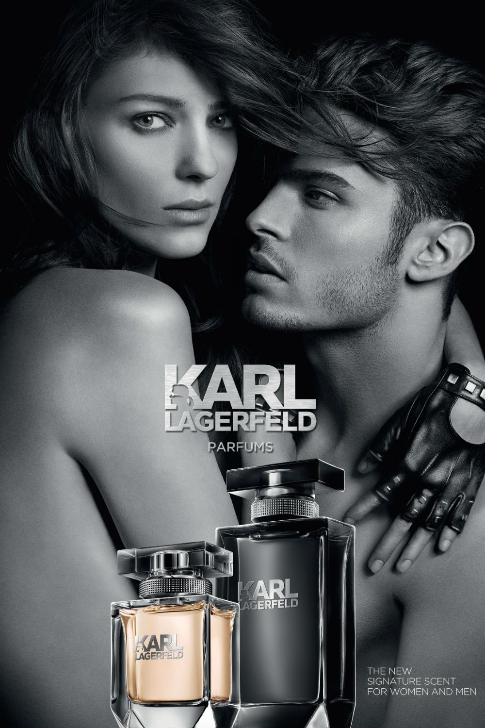 Karl Lagerfeld fragrance shoot