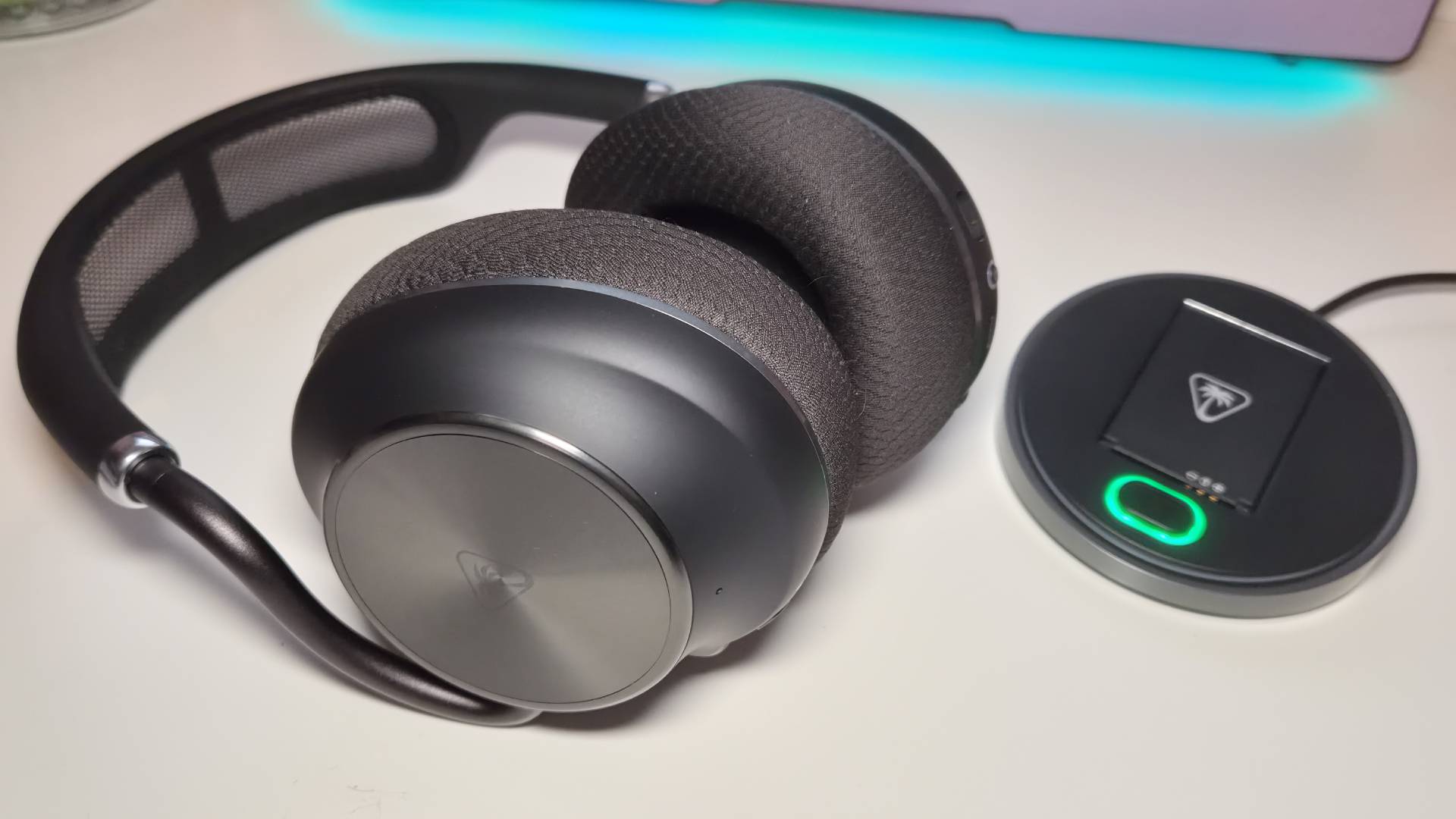 Photo of the Stealth Pro II laying on a white desk.