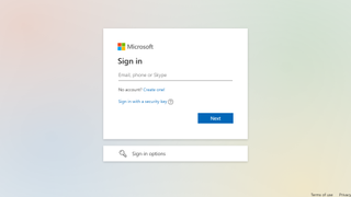 How to delete a Microsoft account - a screenshot of the Microsoft account log-in screen