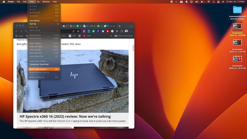 How to increase the text size on your MacBook | Laptop Mag