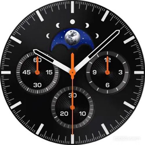 Samsung Galaxy Watch 8 face (found in beta)