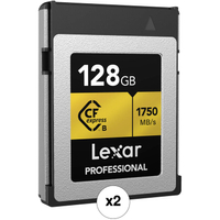 Lexar 128GB CFexpress Type-B Twin-pack|was $399.99|now $239.99
SAVE $160 
US DEAL