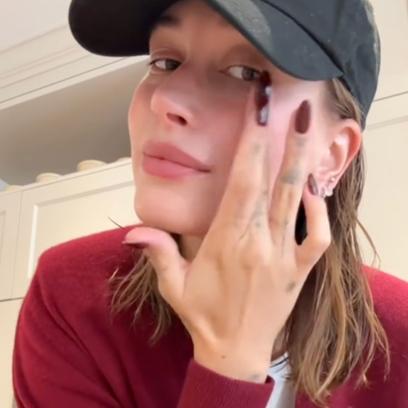 Hailey Bieber on TikTok